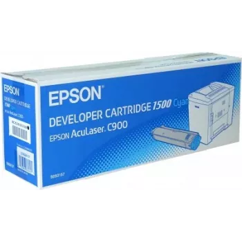 Epson AL-C900 Entwicklerkartusche Cyan 1,5k, 1500 Seiten, Cyan, 1 Stk.