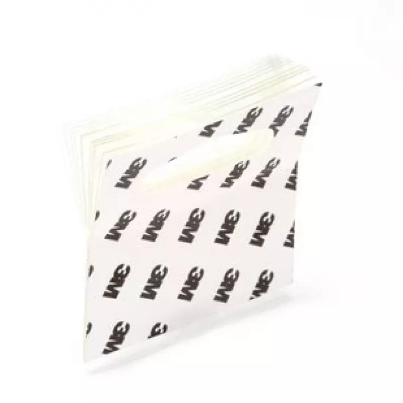 3M 1075 selbstklebendes Etikett Quadrat Transparent