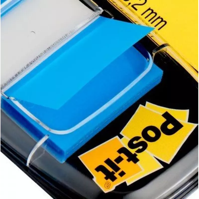 3M I680-2 selbstklebendes Etikett Rechteckig Wiederablösbar Blau 50 Stk.