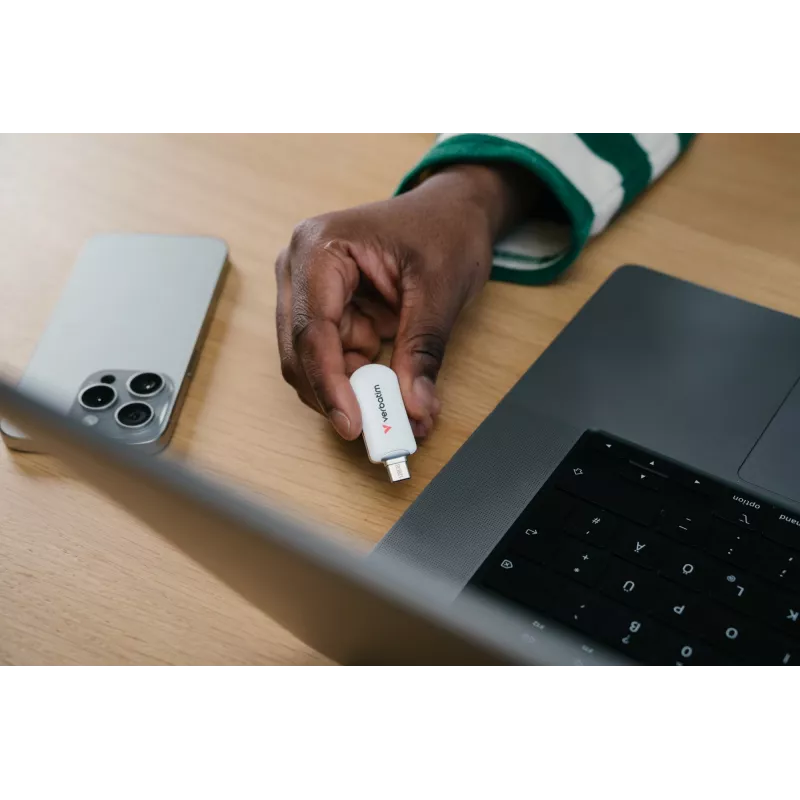Verbatim Plectra USB-C Flash Drive Weiß 512GB, 512 GB, USB Typ-C, 3.2 Gen 1 (3.1 Gen 1), 100 MB/s, Kappenlos, Weiß