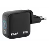 Verbatim Mini GaN Ladegerät 65W mit Anzeige, Indoor, AC, 20 V, Schwarz