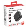 Verbatim Mini GaN Ladegerät 65W mit Anzeige, Indoor, AC, 20 V, Schwarz