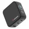 Verbatim Mini GaN Charger 100W mit Display, Indoor, AC, 20 V, Schwarz