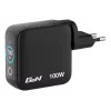 Verbatim Mini GaN Charger 100W mit Display, Indoor, AC, 20 V, Schwarz