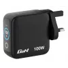 Verbatim Mini GaN Charger 100W mit Display, Indoor, AC, 20 V, Schwarz