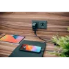 Verbatim Mini GaN Charger 100W mit Display, Indoor, AC, 20 V, Schwarz