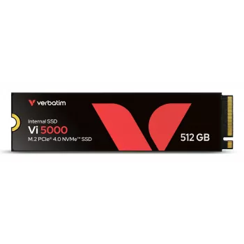 Verbatim Vi5000 PCIe NVMe M.2 SSD 512 GB, 512 GB, M.2, 5000 MB/s
