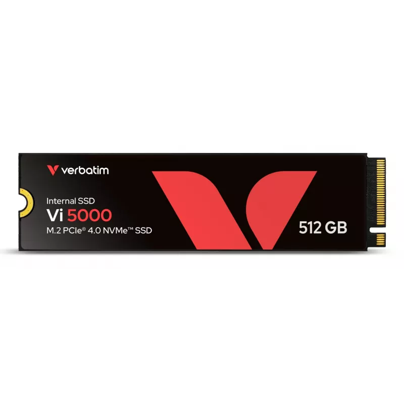 Verbatim Vi5000 PCIe NVMe M.2 SSD 512 GB, 512 GB, M.2, 5000 MB/s