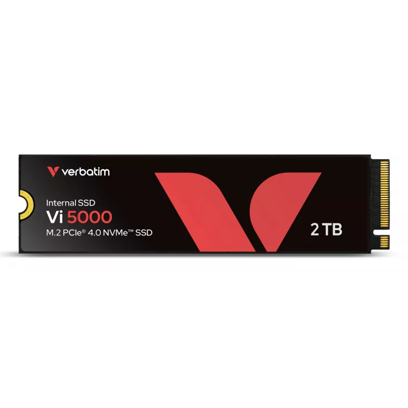 Verbatim Vi5000 PCIe NVMe M.2 SSD 2 TB, 2 TB, M.2, 5000 MB/s