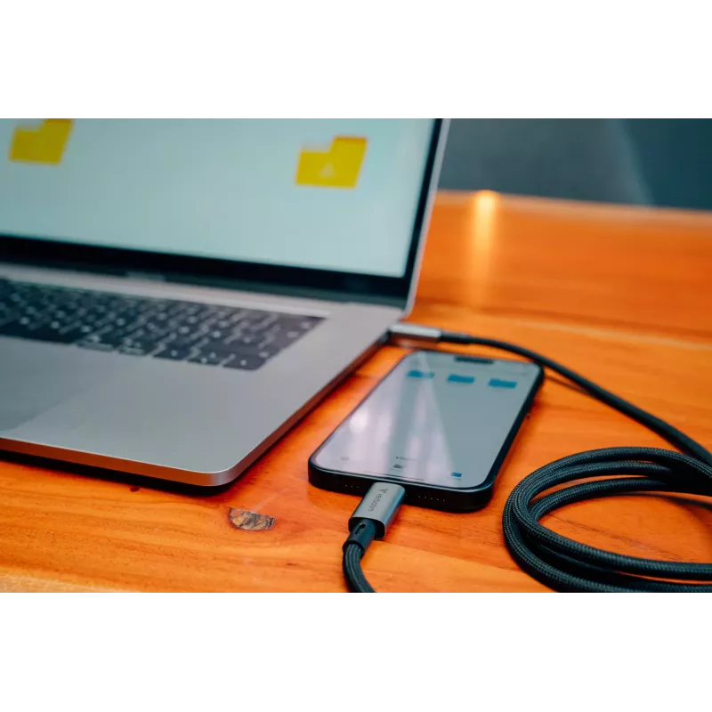Verbatim Sync & Charge USB C auf USB C 240W 40 Gbit/s 120 cm, 1,2 m, USB C, USB C, USB4 Gen 2x2, 40 Gbit/s, Schwarz
