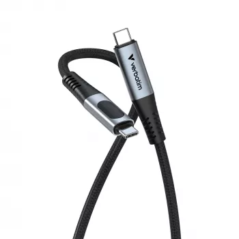 Verbatim Sync & Charge USB-C auf USB-C 240W 40 Gbit/s Anzeige 120 cm