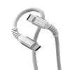 Verbatim Sync & Charge Magnetkabel - 100W USB-C auf USB-C 120 cm Grau