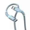 Verbatim Sync & Charge Magnetkabel – 100W USB-C auf USB-C 120 cm Blau