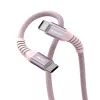 Verbatim Sync & Charge Magnetic Kabel – 100W USB-C auf USB-C, 120 cm, Pink