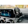 Verbatim Charge 'n' Drive Qi2 Magnetisches kabelloses Auto-Ladegerät, Auto, USB, Kabelloses Laden, 1 m, Schwarz