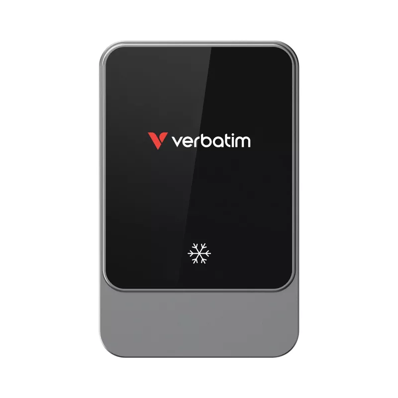 Verbatim Charge 'n' Drive Magnetisches kabelloses Autoladegerät, Auto, USB, Kabelloses Laden, 1 m, Schwarz