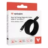 Verbatim Sync & Charge Magnetic Kabel – 100 W USB-C auf USB-C 120 cm Schwarz