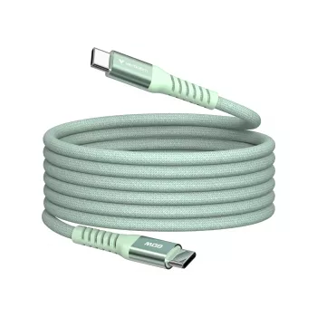 Verbatim Sync & Charge Magnetic Kabel - 60W USB-C auf USB-C 120 cm Grün
