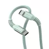Verbatim Sync & Charge Magnetic Kabel - 60W USB-C auf USB-C 120 cm Grün