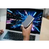 Verbatim TurboMetal SSD USB4 1TB USB Type-C USB4 Gen 2x2 Silber