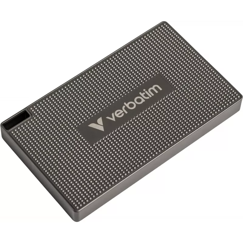 Verbatim Metal Mini SSD USB-C 3.Gen 2 512 GB, 512 GB, USB Type-C, USB 3.2 Gen 2x2, 2000 MB/s, 10 Gbit/s, Grau