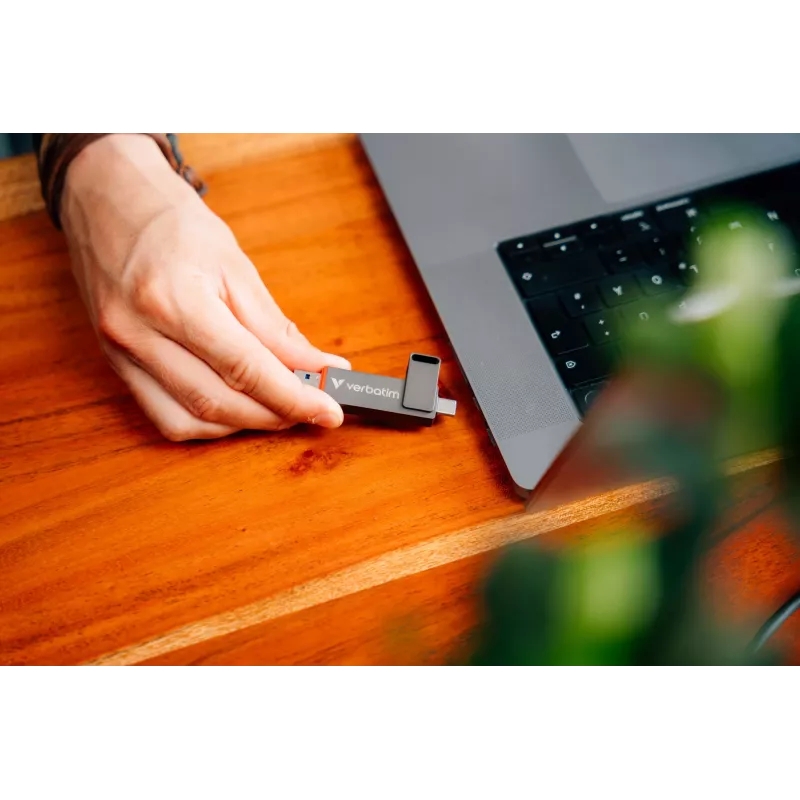 Verbatim Dual QuickStick USB-Stick 512 GB USB Type-A / USB Type-C 3.2 Gen 1 (3.1 Gen 1) Grau