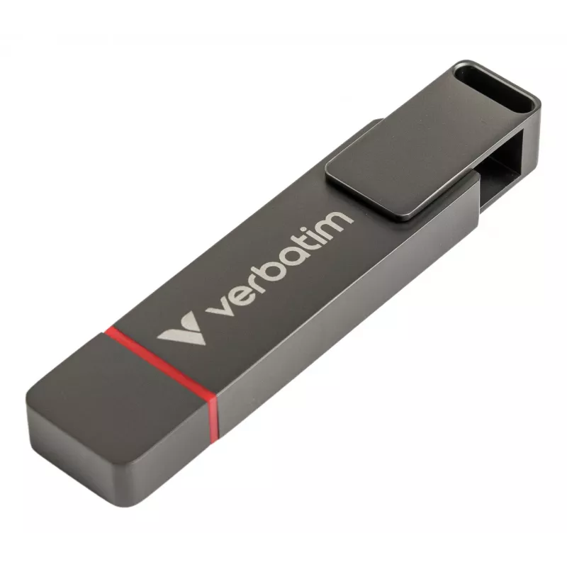 Verbatim Dual QuickStick USB-Stick 512 GB USB Type-A / USB Type-C 3.2 Gen 1 (3.1 Gen 1) Grau