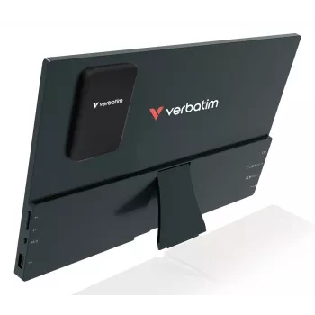 Verbatim Tragbarer Touchscreen-Monitor Light 14 Zoll Full HD 1080p & kabellose Stromversorgung