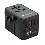 Verbatim UTA-05 65W GaN III Universal-Reiseadapter mit 2 x USB-C PD & QC 4+ & 2 x USB-A Anschlüssen