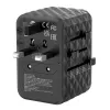 Verbatim UTA-05 65W GaN III Universal-Reiseadapter mit 2 x USB-C PD & QC 4+ & 2 x USB-A Anschlüssen
