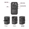 Verbatim UTA-06 100W GaN III Universal-Reiseadapter mit 2 x USB-C PD & QC 4+ & 2 x USB-A QC 3.0 Anschlüssen
