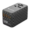 Verbatim UTA-06 100W GaN III Universal-Reiseadapter mit 2 x USB-C PD & QC 4+ & 2 x USB-A QC 3.0 Anschlüssen