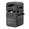 Verbatim UTA-06 100W GaN III Universal-Reiseadapter mit 2 x USB-C PD & QC 4+ & 2 x USB-A QC 3.0 Anschlüssen