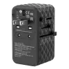 Verbatim UTA-06 100W GaN III Universal-Reiseadapter mit 2 x USB-C PD & QC 4+ & 2 x USB-A QC 3.0 Anschlüssen