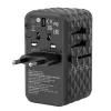 Verbatim UTA-06 100W GaN III Universal-Reiseadapter mit 2 x USB-C PD & QC 4+ & 2 x USB-A QC 3.0 Anschlüssen
