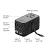 Verbatim Charge 'n' Travel Diamond 85W Retractable Kabel CNT-02