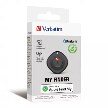 Verbatim MYF-01 Bluetooth Item Finder 1 Pack Schwarz