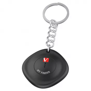 Verbatim MYF-02 Bluetooth Item Finder 2er-Pack Schwarz/Weiß