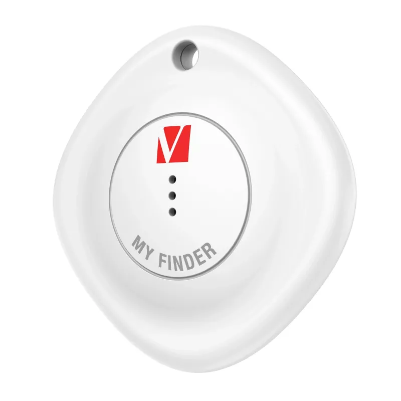 Verbatim MYF-02 Bluetooth Item Finder 2er-Pack Schwarz/Weiß