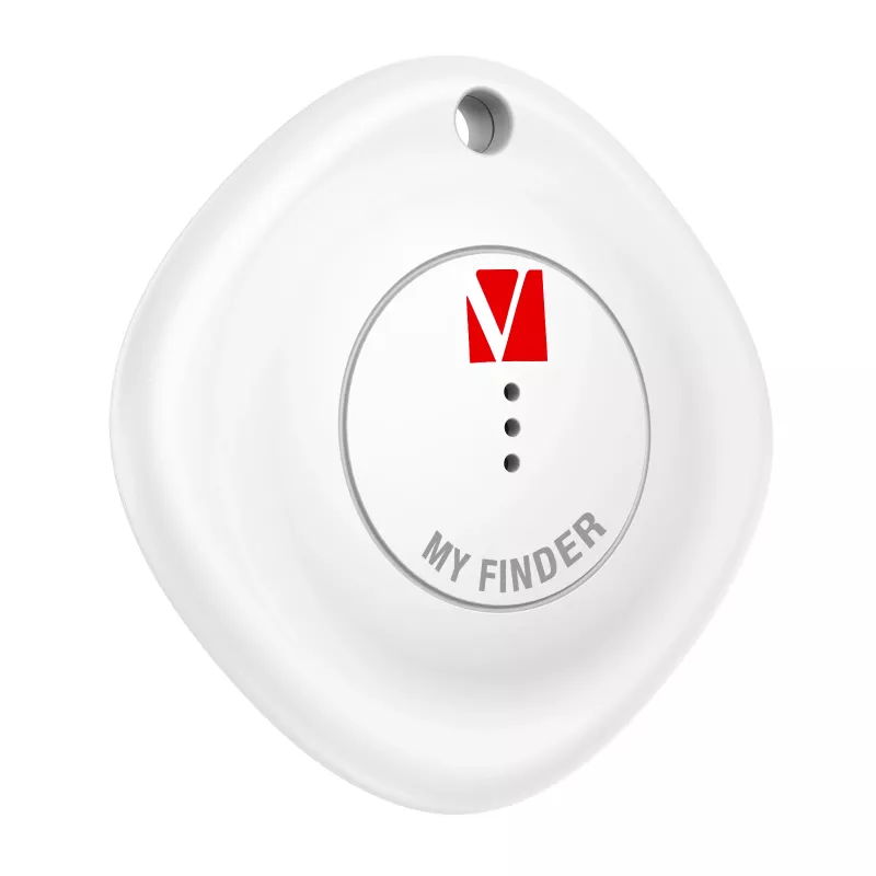 Verbatim MYF-02 Bluetooth Item Finder 2er-Pack Schwarz/Weiß