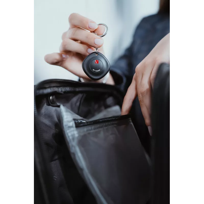 Verbatim MYF-02 Bluetooth Item Finder 2er-Pack Schwarz/Weiß