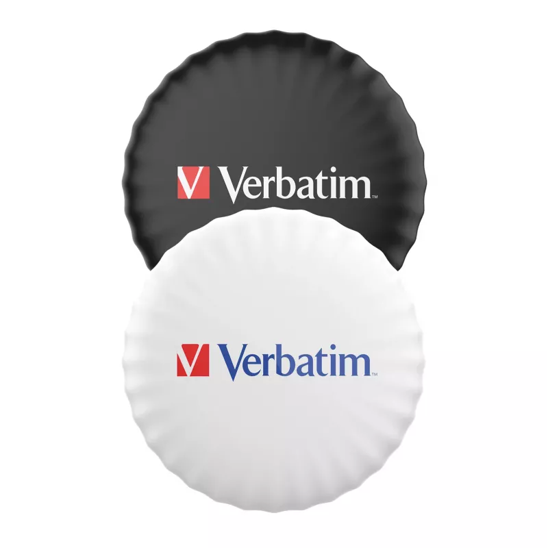 Verbatim My Finder Coin Bluetooth-Tracker – 2er-Pack, persönlich, Finder, Schwarz, Weiß, staubdicht, wasserdicht, IP66, CR2032