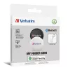 Verbatim My Finder Coin Bluetooth-Tracker – 2er-Pack, persönlich, Finder, Schwarz, Weiß, staubdicht, wasserdicht, IP66, CR2032
