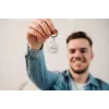 Verbatim My Finder Coin Bluetooth-Tracker – 2er-Pack, persönlich, Finder, Schwarz, Weiß, staubdicht, wasserdicht, IP66, CR2032