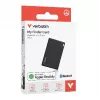 Verbatim My Finder Card Bluetooth Gegenstandsfinder 1 Stück Schwarz, Persönlich, Finder, Schwarz, Staubgeschützt, Wasserdicht, IP66, 1440 h