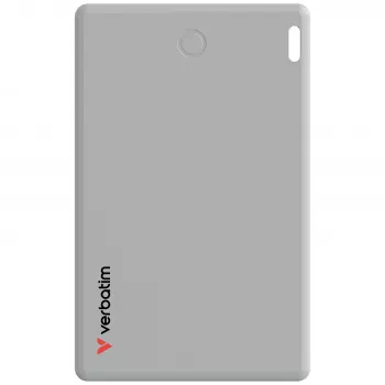 Verbatim My Finder Card Bluetooth Item Finder 1er-Pack Silber, Persönlich, Finder, Silber, Staubbeständig, Wasserdicht, IP66, 1440 h