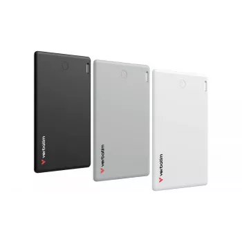 Verbatim My Finder Card Bluetooth Item Finder 3er-Pack Schwarz / Silber / Weiß
