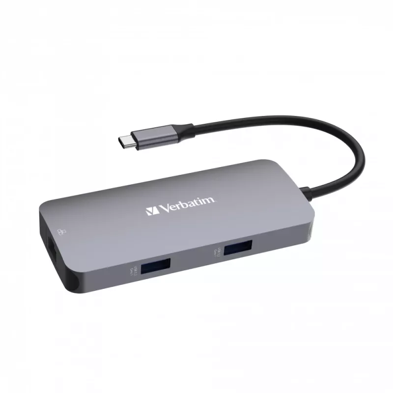 Verbatim CMH-05 USB Type-C 5000 Mbit/s Silber