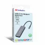 Verbatim CMH-09 USB Type-C 10.000 Mbit/s Silber