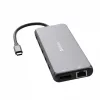 Verbatim CMH-13 USB Type-C Hub 10000 Mbit/s Silber